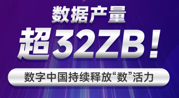数据产量超32ZB